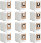 Replacement Dust Bags Compatible with euy E25/ E28/ C28, Robot Vacuum Parts Accessories Disposable Bags, 12-Pack.