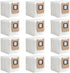 Replacement Dust Bags Compatible with euy E25/ E28/ C28, Robot Vacuum Parts Accessories Disposable Bags, 12-Pack.