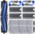 Replacement Parts Compatible with Ecovacs Deebot X11 OmniCyclone, Robot Vacuum Accessories with 1 Main Brush 2 Mopping Roller 4 ilter 4 Side Brush