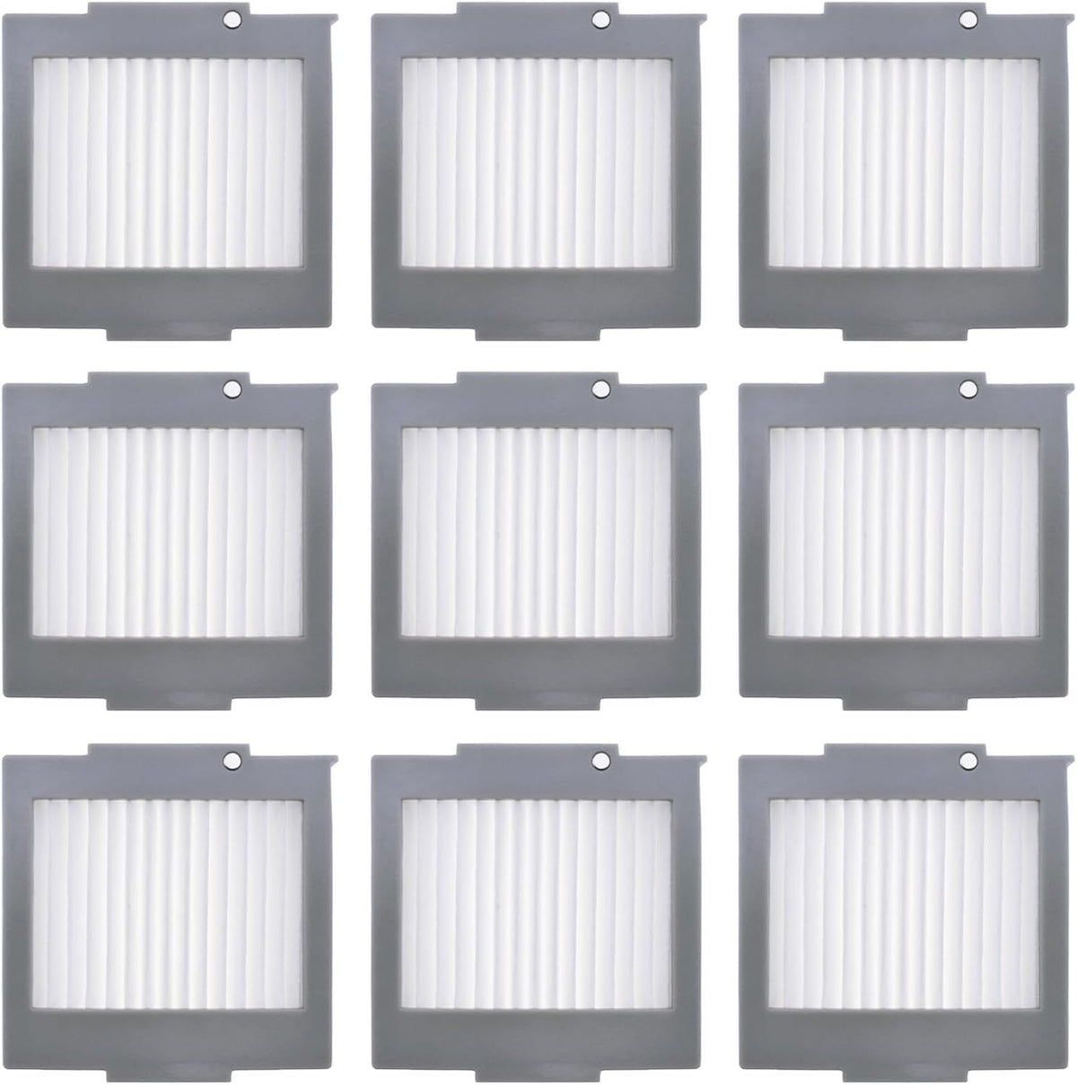 Replacement HEPA ilters Compatible with iRobot Roomba Max 705 Vac/Plus 504 Vac, Robot Parts High-Eiency ilter Accessories, 9-Pack