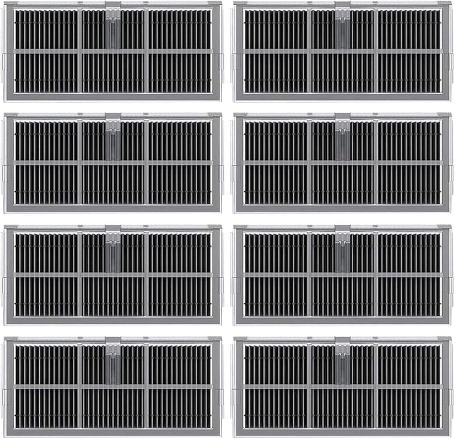 Replacement ilters Compatible with Dreame L10s Ultra Gen2/Gen3, L10s Pro Ultra Heat, L40s Ultra AE/CE, L40 Ultra, X40 Ultra/Master, X30 Ultra, Robot Vacuum Accessories Parts, 8-pack