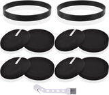 ilter and Belt Replacement or Bissell 2258 2492 2252 2254 2489 2486 2260 or Cleanview Powerliter Swivel Rewind Pet Vacuum Cleaner, 2+4 Pack, Compare to Part #3031120, 1608225 & 1601972