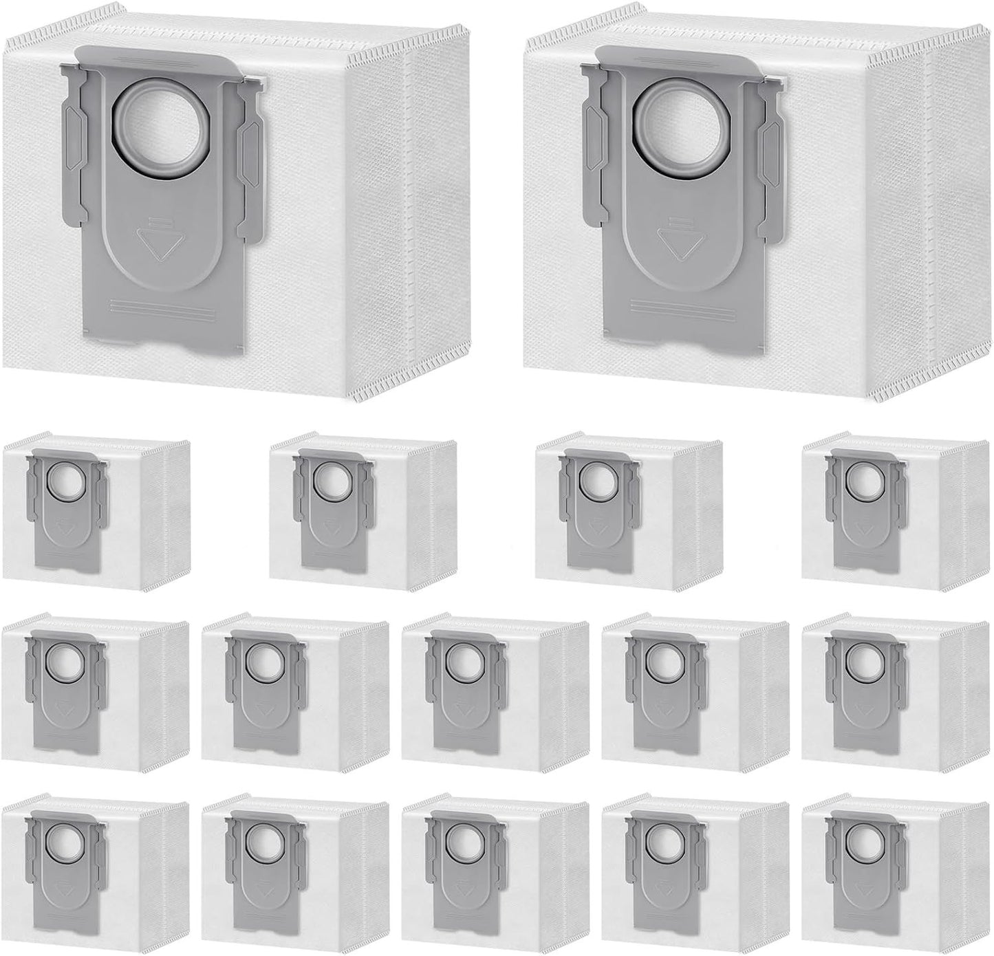 16 Packs Q10 Q7 Q5 Bag Replacement or  Q10 S5+, Q7 M5+, Q5 Max+, 3.6L Vaccum Bag or Q10 X5+, Q5+, Q5 Pro+, Q8 Max+, Q7+, Q7 Max+, S8+, S8 Pro Ultra, S7 Pro Ultra, S7 MaxV Ultra