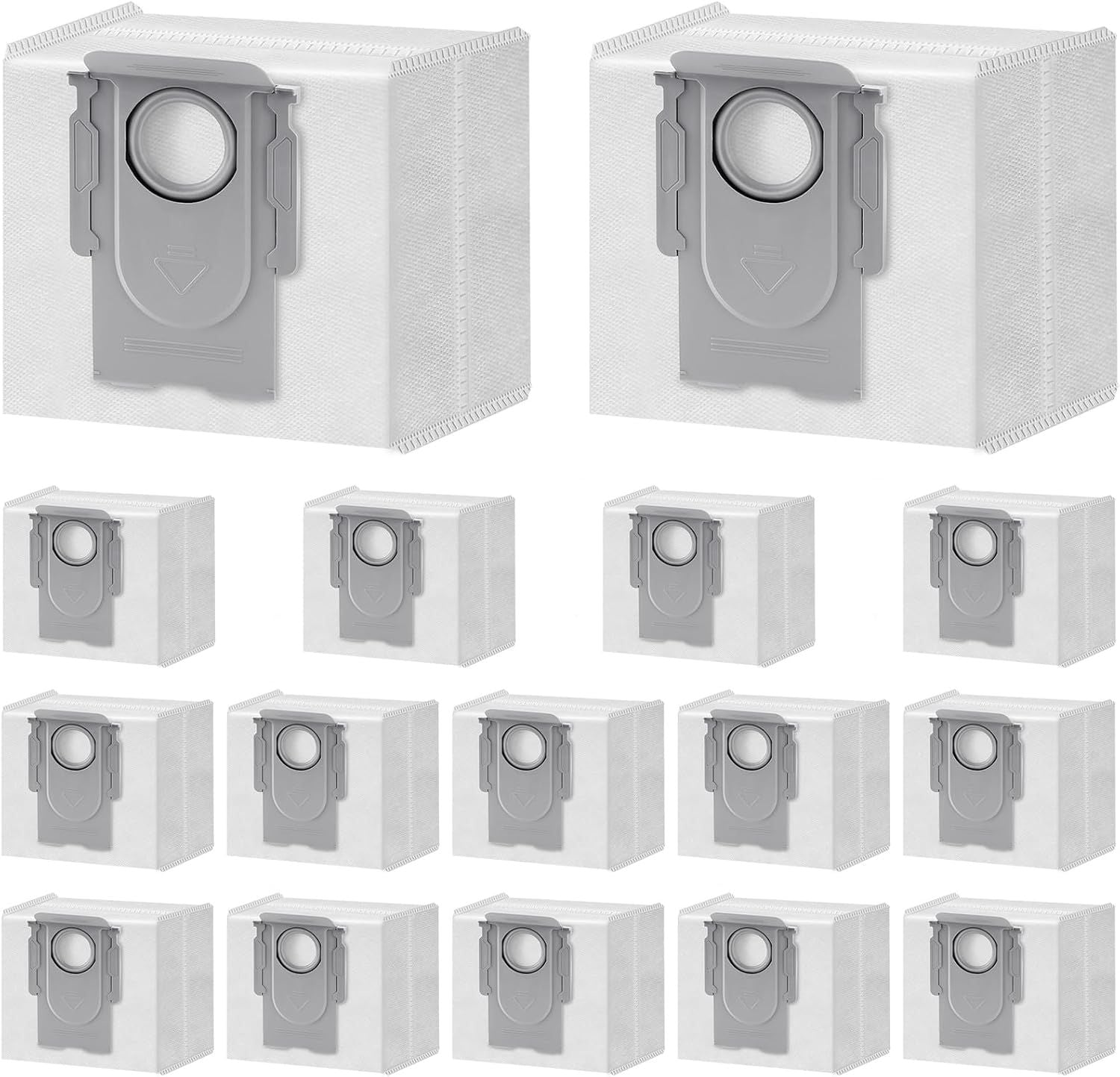 16 Packs Q10 Q7 Q5 Bag Replacement or  Q10 S5+, Q7 M5+, Q5 Max+, 3.6L Vaccum Bag or Q10 X5+, Q5+, Q5 Pro+, Q8 Max+, Q7+, Q7 Max+, S8+, S8 Pro Ultra, S7 Pro Ultra, S7 MaxV Ultra