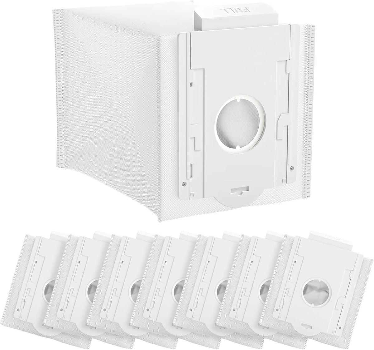 8 Pack VCA-ADB90 Dust Bag Compatible with Samsung VCA-SAE903/AA & VCA-SAE904/AA, Replacement Bags or Jet 75 Complete 75+ 90+ 70+ Series Stick Cordless Vacuum Cleaners, Compared to Part VCA-ADB90/XAA