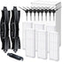 WVCR200S Accessories Kit or WYZE Robot Vacuum Cleaner WVCR200S Replacement Parts Kit, 2 Main Roller Brush, 6 Hepa ilter, 8 Side Brush, 1 Cleaning Tools (17PCS)
