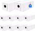 10 Pack 4.6 Liter Disposable Dust Bag Compatible with bObsweep Dustin & Orb-i Sel-Emptying Robot Vacuum Replacement Parts Accessories, 10 Vacuum Bags
