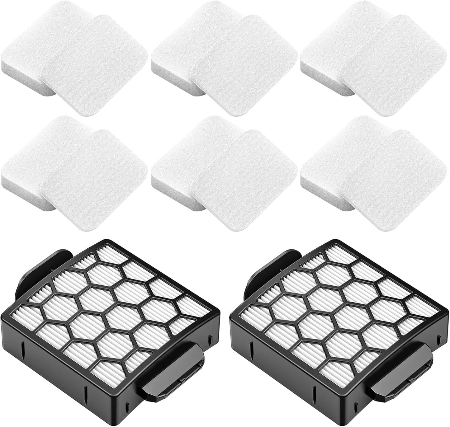 ilters or Shark Navigator Zero-M Sel-Cleaning Brushroll Pet Pro Upright Vacuum ZU60 ZU62 ZU62C NV251,NV255, Replacement Parts Parts #1238T60&1239T60