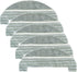 5Pcs Mopping Cloths Pads or iHome AutoVac Nova, Halo Sel Empty Robot Vacuum Replacement Accessory Parts