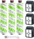 Brush ilter Replacement Parts or Bissell CrossWave Vacuum 3888A 1785 Pet Pro 2306A Cordless Wet Dry Vac, 3 Pack 2460 Multi-Surace Pet Brush Roll & 1866 Vacuum ilter, Part 1613568 1608684