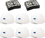 Vacuum ilters Replacement Parts or Shark Navigator Zero-M Lit-Away Upright Vacuum UV650 UV725 ZU560 ZU560C ZU561 ZU562 ZU572, 2 Post ilters + 6 oam& elt ilters Kit, XHEPA560 & XK560