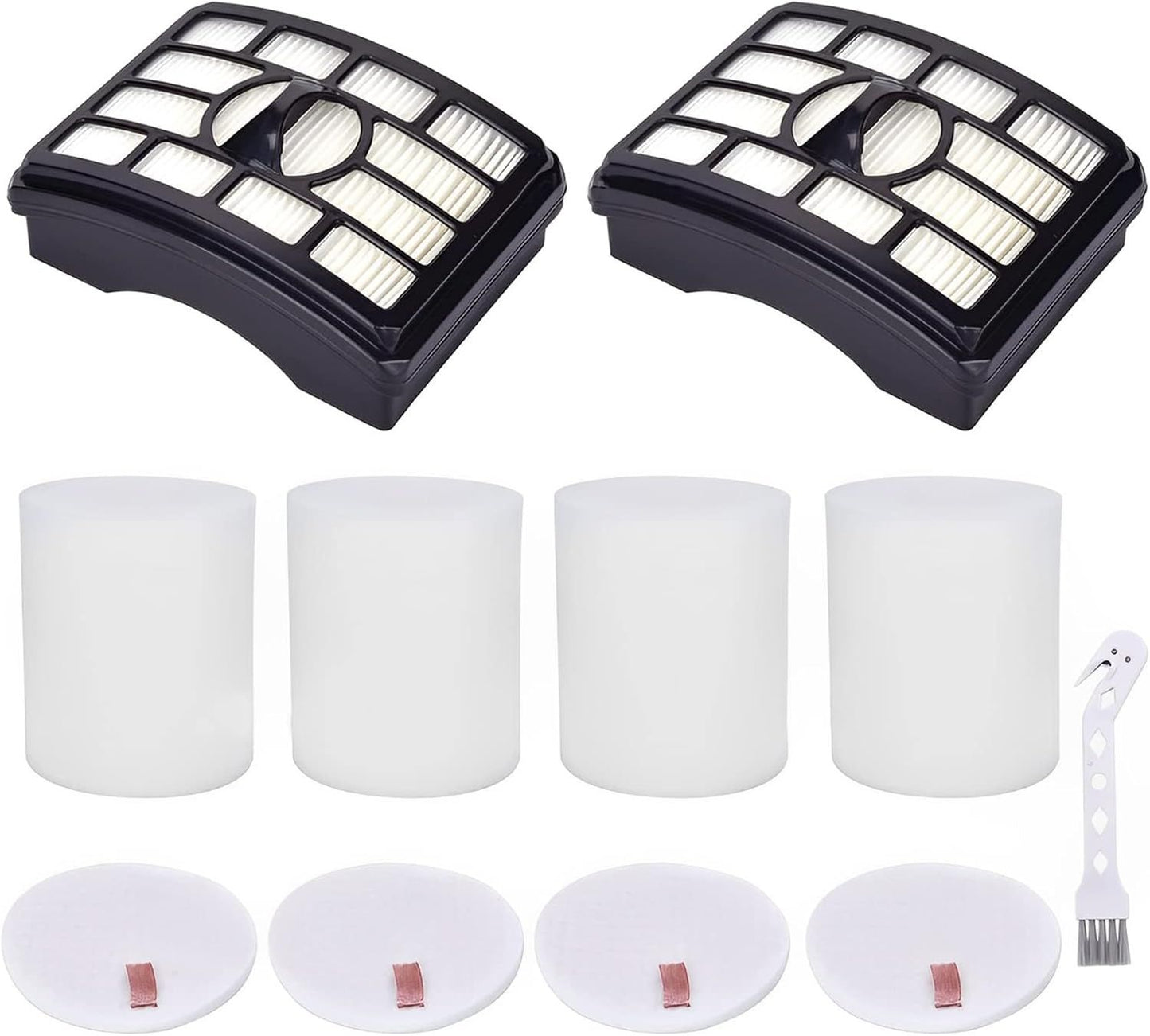 ilter Replacement or Shark Rotator Pro Lit-Away NV500, NV501, NV502, NV505, NV552, NV642, UV560, ZU780, ZU782, ZU785. Compare to Part # X500 Xh500, 2 + 4 oam & elt ilters