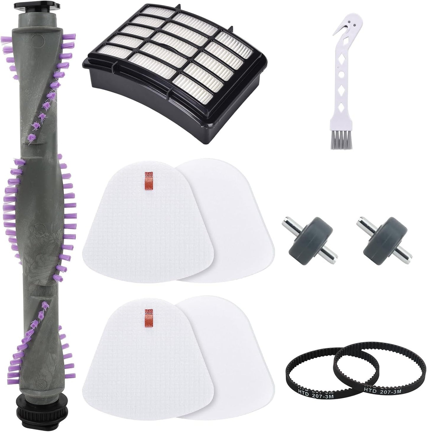 Brush Roll ilter Replacement or Shark Navigator Lit Away NV350 NV351 NV352 NV356E S2 NV360 NV355 NV356 NV357 NV358 Vacuum Cleaner, with Belt and Wheels