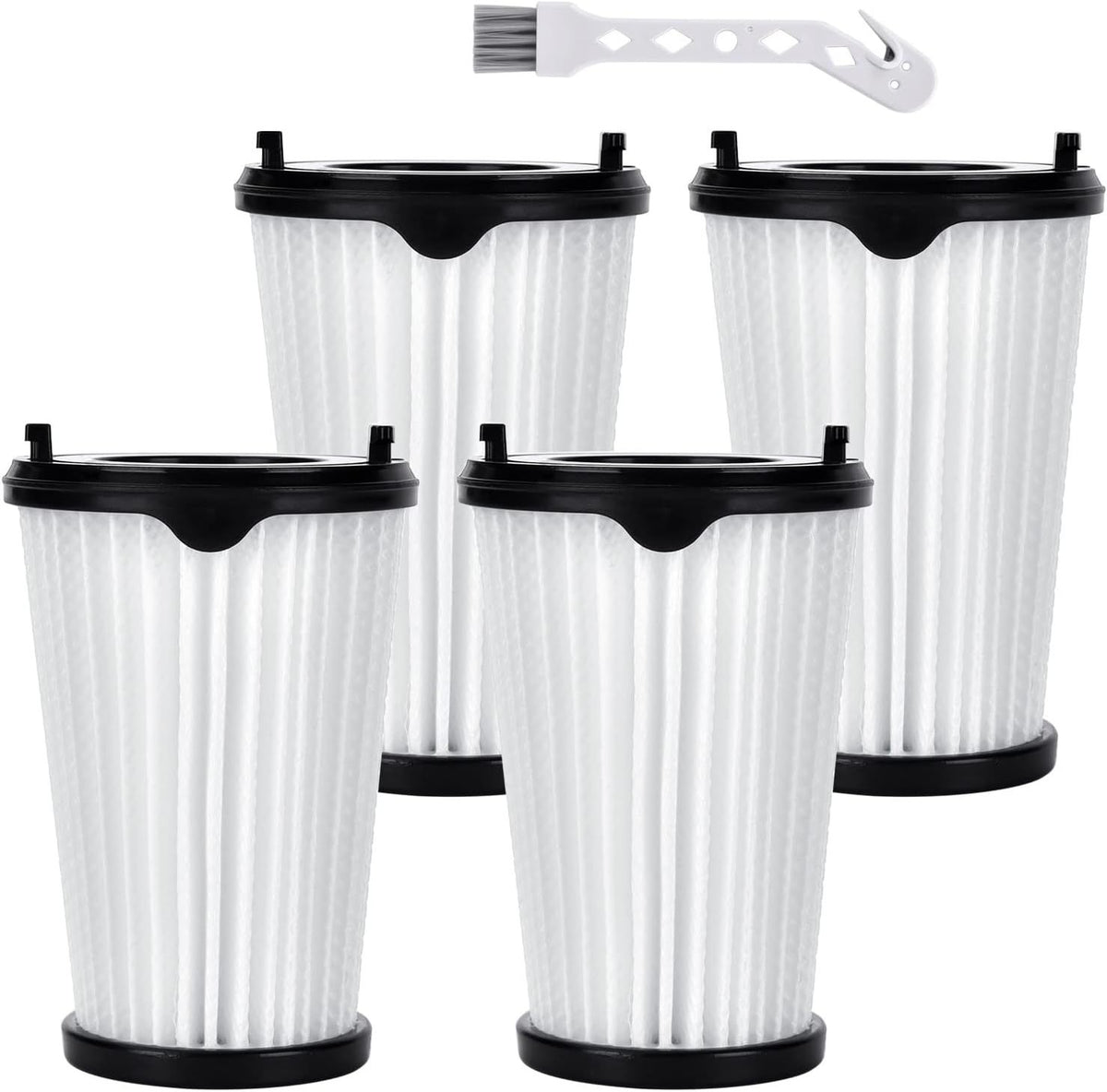 4 Pack VA-1TM ilter Replacement or Electrolux Ergorapido Stick Cordless 2-in-1 Vacuum Cleaner EHVS2510AW VS3510AR, Part # EL65522