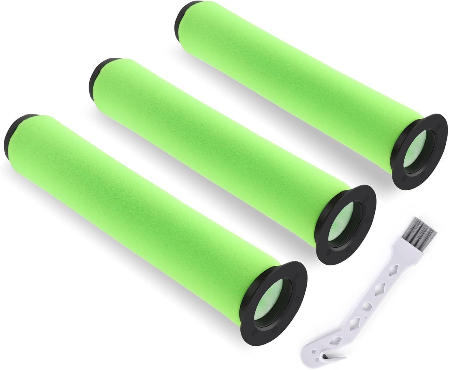 Air Ram ilter Replacement or Bissell AirRam Cordless Vacuum 1984 2144 21448 19841 19844. Compare to part#1611215 (3 Pack)