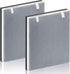 Vital 100 Replacement ilter Compatible With LEVOIT Vital 100 Air Puriier, 3-in-1 Great High-Eiciency Materials With Activated Carbon ilter, 2 Pack, By