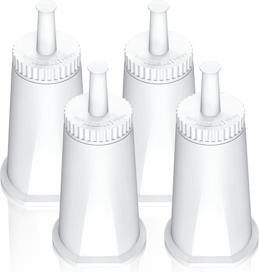 4 Pack Replacement Water ilter or Breville Espresso Machine Barista Touch Bes880, Barista Pro BES878, Oracle Touch BES990, Oracle BES980, Dual Boiler BES920 Bambino ClaroSwiss Sage by