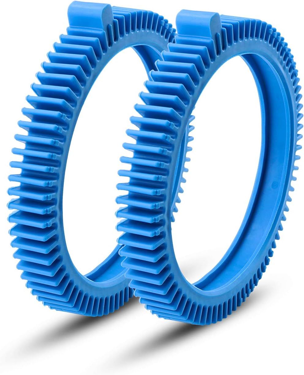 896584000-143 Blue ront Tire Kit with Super Hump Replacement or Haywood Poolvergnuegen Select Pool Cleaners and Perectly Compatible with Hayward Phoenix Cleaners (2 Pack)
