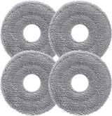 Rotating Mop Cloth or Saros 10R & Saros Z70 Robot Vacuum Cleaner, 4PCS High-Absorbency Microiber, 200 RPM Spinning Speed, 30 Water low Levels