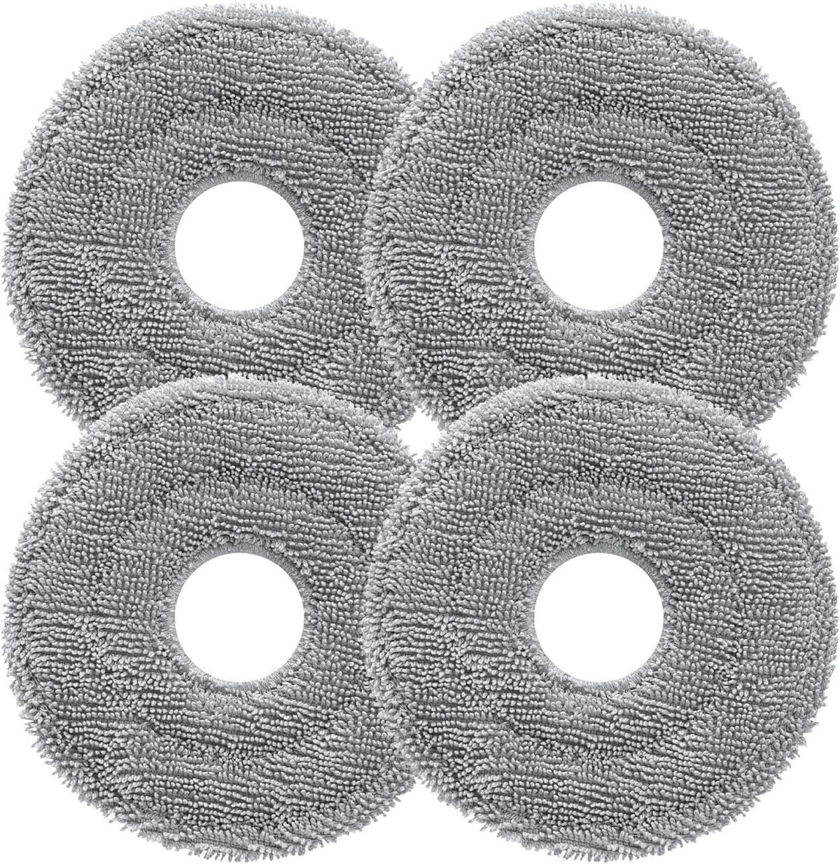 Rotating Mop Cloth or Saros 10R & Saros Z70 Robot Vacuum Cleaner, 4PCS High-Absorbency Microiber, 200 RPM Spinning Speed, 30 Water low Levels