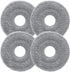 Rotating Mop Cloth or Saros 10R & Saros Z70 Robot Vacuum Cleaner, 4PCS High-Absorbency Microiber, 200 RPM Spinning Speed, 30 Water low Levels