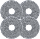 Rotating Mop Cloths or Saros 20 (4-Pack), 200 RPM Scrubbing, 30-Level Water Adjustment, Compatible with 212℉ Auto Wash & 131° Drying, Reusable Mop Pads or Hardwood Tile Marble Carpet