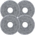 Rotating Mop Cloths or Saros 20 (4-Pack), 200 RPM Scrubbing, 30-Level Water Adjustment, Compatible with 212℉ Auto Wash & 131° Drying, Reusable Mop Pads or Hardwood Tile Marble Carpet