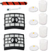 Replacement Brush Roll ilters Compatible with Shark Apex DuoClean AZ1000 AZ1002 AZ1003BRN AX950 AX951 AX952 NV830 NV831 NV835 ZU881 ZU885 Vacuum,Part 