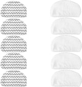 10PK  Replacement Pads Compatible with Bissell Powerresh Steam Mop 1940 1440 1806 1544 2075 2685 Series 19401 19404 19409 1940A 1940 1940N 1940T 1940Q 1940W B0006 15441 15443 2181 2814