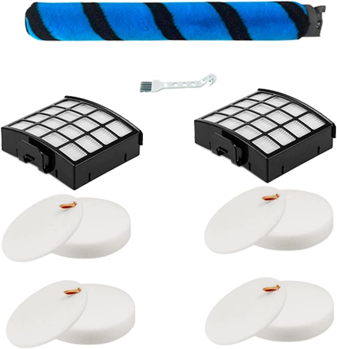 Sot Brushroll ilters Replacement Parts Acessories or Shark Vertex DuoClean Powerin Upright Vacuum AZ2002 AZ2000 AZ2000W Accessories, Part # 1483C2000 XHA 2000 & XKAZ2000