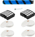 Sot Brushroll ilters Replacement Parts Acessories or Shark Vertex DuoClean Powerin Upright Vacuum AZ2002 AZ2000 AZ2000W Accessories, Part 