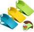 Biaungdo 3 Pack Drinking Cup Holder Clip with Side Hole, Desk Drink Holder Desk Side Clamps Clip Cup Holder Chair Cup Holder for Water Drink Beverage Soda Coffee Mug Holder(Green, Blue, Yellow)