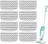 8 Pack Microiber Steam Mop Replacement Pads or Shark Steam Mop S1000, S1000A, S1000C, S1000WM, S1001C Dirt Grip Steam Mop Pads, Washable & Reusable Microiber Mop Pads or All loor Clean