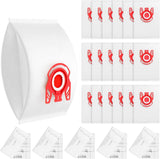 20 Pack 3D Airclean JM Vacuum Cleaner Bags Compatible with Miele JM Vacuum Cleaner, Compact C1, Compact C2, Complete C1, S241, S290, S300i, S500, S700, S4, S6 Series, Replaces Part 10123220