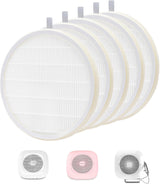5 Pack Nail Dust Collector ilters Compatible with Melody Susie Dust Collector, Models SPro/ XC320J, ilters 99% o Nail Dust, Reusable & Easy to Clean