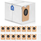 15 Pack Omni C20 Dust Bags or Euy C20 C10 Compatible with Euy Robot Vacuum Omni C20 C10, Vacuum Bags Large Capacity Accessories with 4-Layer Replacement Bags