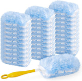 Duster Reill or Swier Duster, 30 Count Heavy Duty 2 Side 360° Duster Reills with 1 Handle, 4X Microibers, Disposable Multi Surace Dusters or Cleaning
