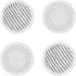 S8201 Pads Replacement Steam Mop Pads or Shark S8201 S7001 S8001 S7201 S7000AMZ S7000 S7005 S7020 S7001C Series Steam & Scrub All-in-One Scrubbing Mop, 4 Pack