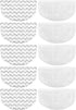 10 Pack Steam Mop Replacement Pads or Bissell Powerresh Steam Mop 1940 1806 1544 2075 2685A 2181 2814 Series, Model 19402 19404 19408 19409 1940A 1940 1940Q 1940T 1940W B0006 B0017 2075A