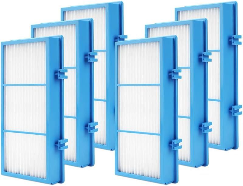 6 Pack AER1 ilter Replacement or Holmes AER1 Series, HAP30AT Total Air HEPA Type ilter or Replacement Parts # HAP300AH-U4R, HAP242-NUC