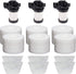 Replacement ilters or Shark ION lex DuoClean X30 X40 60 80 I200 I201 I202 I205 I251 I252 I281 I282 I285 U280 IC205 IR70 IR100 IR101, 3 Post 6 oam&elt ilters, XPREM100