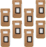 8 Pack Dust Bag or  S7 / S7+ Vacuum Cleaner Auto-Empty Dock, 3L Large Capacity Replacement Bag