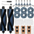 26 Pack Replacement Accessories Compatible with euy Vacuum Omni C20, 2 Mainbrush 4 ilter 6 Dust Bags 6 Mop Pads 6 Sidebrush 1 Cleaning Brush 1 Screwdriver