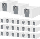 24 Pack Qrevo Dust Bags or  QV 35A/Saros 10R/Qrevo S/Qrevo Pro/Qrevo Plus/Qrevo Master/Qrevo Slim/Qrevo Curv/Qrevo Edge/S8 MaxV Ultra Robot Vacuum, 3L Large Capacity Replacement Dust Bag