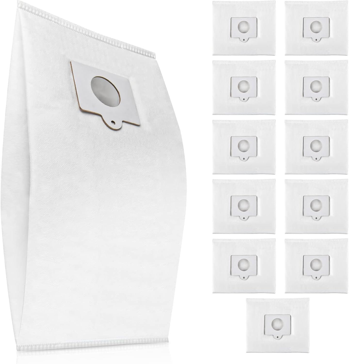 12 Pack 53292 Type Q/C Canister Vacuum Bags or Kenmore 200 400 600 700 800 Series Canister Vacuum Cleaner, Large Capacity Replacement Bag Accessories Set