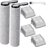 6 Pack 25 Roller Brushes and HEPA ilters Replacement Parts, Compatible with  25/25 ACE/25 ALT/25 LT/25 RT/25 GT/25 BX/25 Combo/25 ACE Combo Cordless Wet Dry Vacuum Cleaner