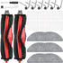 22 Pack Replacement Accessories or  Q7 M5 / Q7 M5+ / Q7 L5 / Q7 L5+ Robot Vacuum Cleaner, 2 Main Brushes 6 Side Brushes 6 HEPA ilters 6 Mop Pads 1 Cleaning Brush 1 Screwdriver