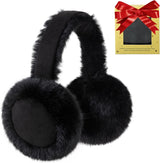 Ear Mus or Winter Women, Water Resistant Suedette and aux ur Warm Earmus oldable Outdoor Ear Warmers or Women Girls
