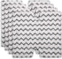 Steam Mop Pad or Shark Genius Lit-Away Pro S5003D S5002Q S5003A S6001W S6001WM S6002 S6002C S6003D S6003 S3973 S3973D S3973WM Washable Steam Mop Replacement Mop Cloth, 4 Pack