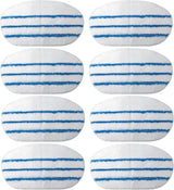 8 Pack Steam Mop Pads or PurSteam ThermaPro 10-in-1 Steam Mop Washable Reusable Pads by